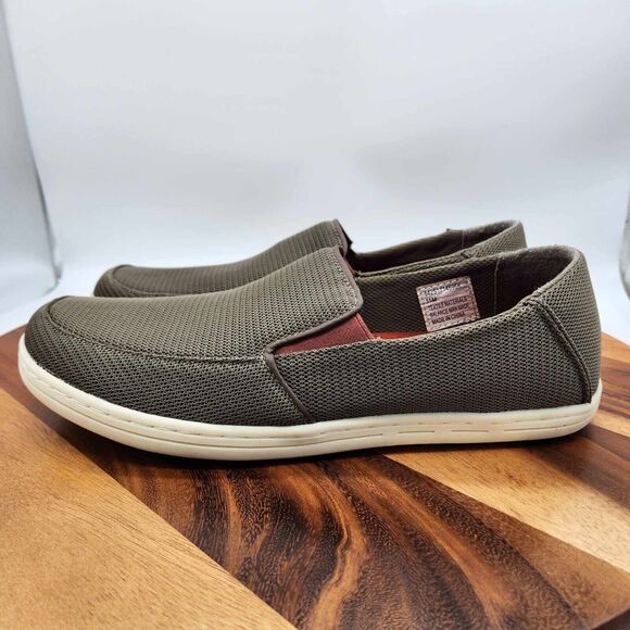 Red Head Mens 11M Boardwalk Loafers Casual Slip On Mesh Taupe Tan Comfort - Picture 4 of 11